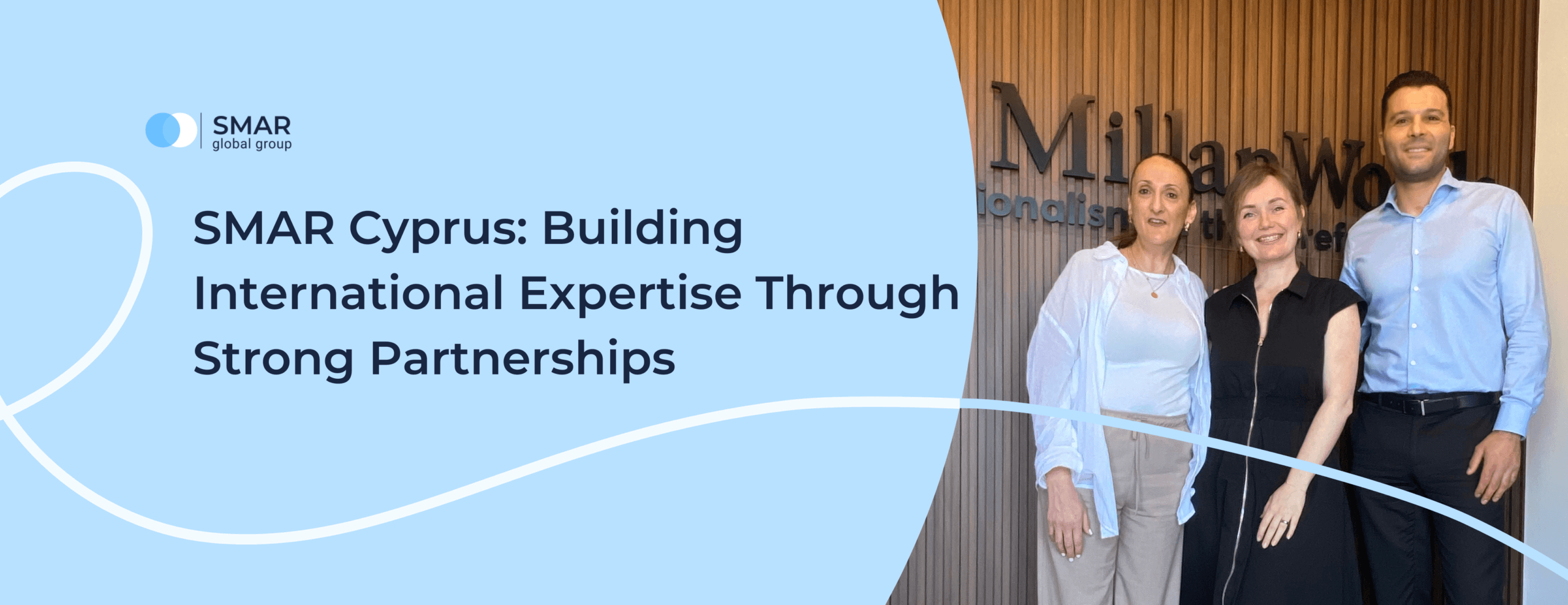 SMAR Cyprus team with McMillan Woods Cyprus partners